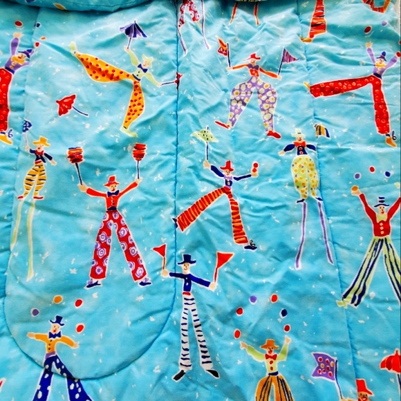 "Vintage" 90's Coming Home (Lands End) sleeping bag with pillow sham - Picture 5 of 12